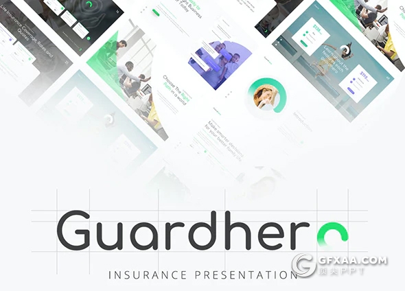 80页商业人身保险宣传介绍保险项目展示PPT模板10种主题配色 - 顶尖PPT