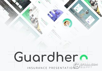 80页商业人身保险宣传介绍保险项目展示PPT模板10种主题配色 - 顶尖PPT