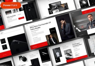 商务品牌形象设计推广方案PPT模板 - 顶尖PPT