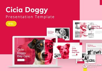 30页宠物介绍宠物店宠物主题Google slides模板 - 顶尖PPT