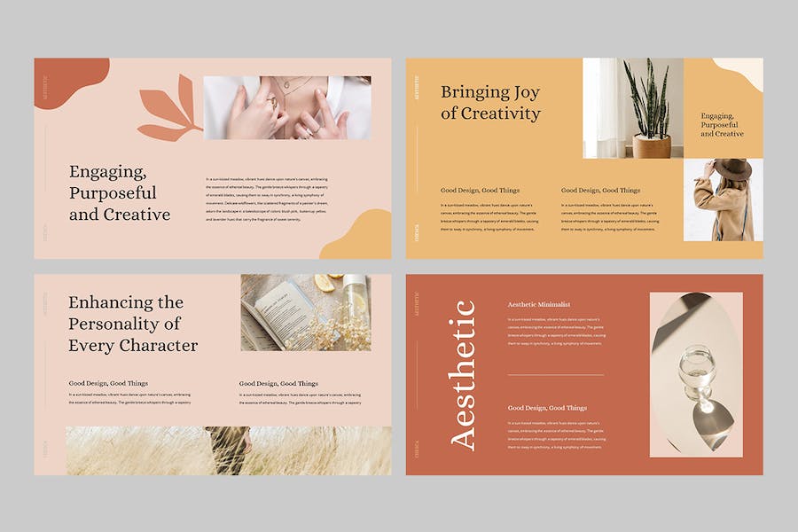 审美艺术设计风格展示讲座Keynote模板 - 顶尖PPT