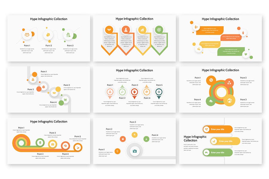 商务数据分析信息图形图表PPT模板 - 顶尖PPT