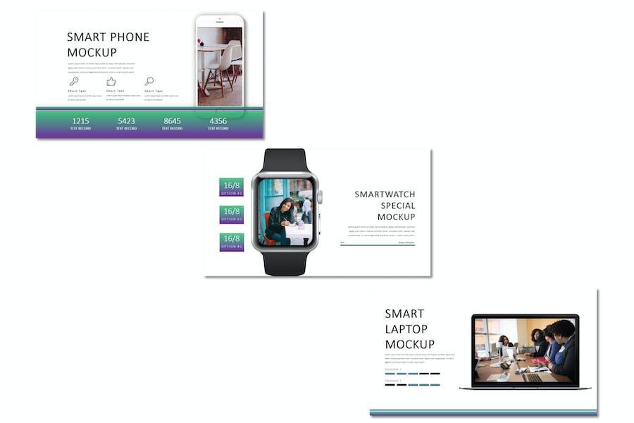 专业数据分析可视化插画Keynote图表 - 顶尖PPT