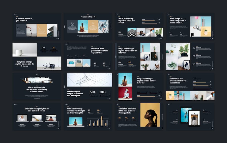 业务合作品牌展示PPT模板 - 顶尖PPT