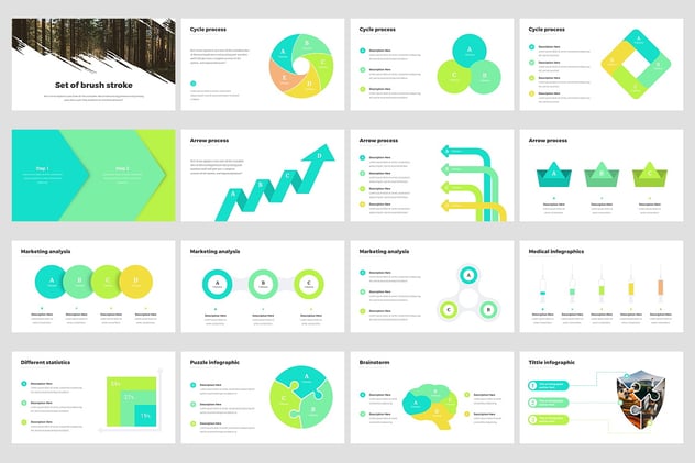营销动画信息图形PPT模板 - 顶尖PPT