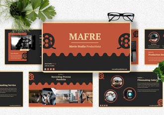 电影制作创意策划方案Keynote模板 - 顶尖PPT