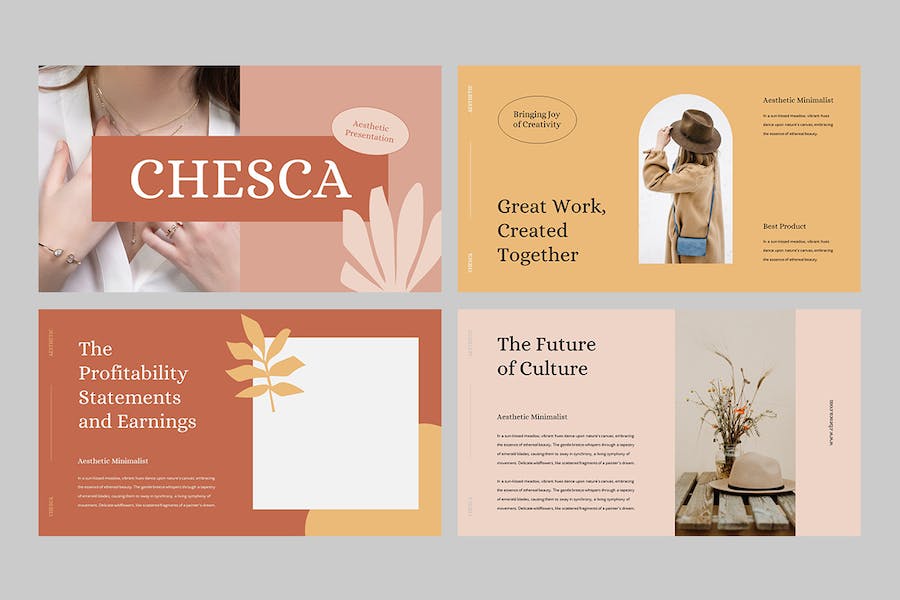 审美艺术设计风格展示讲座Keynote模板 - 顶尖PPT