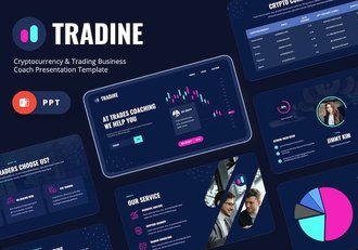 加密货币虚拟币PPT模板 - 顶尖PPT