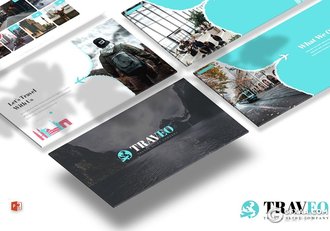 30页旅游度假旅游行业数据分析调研PPT模板5种主题配色 - 顶尖PPT