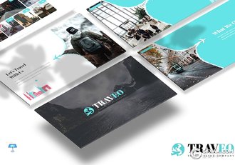 30页旅游度假旅游行业数据分析调研keynote模板5种主题配色 - 顶尖PPT