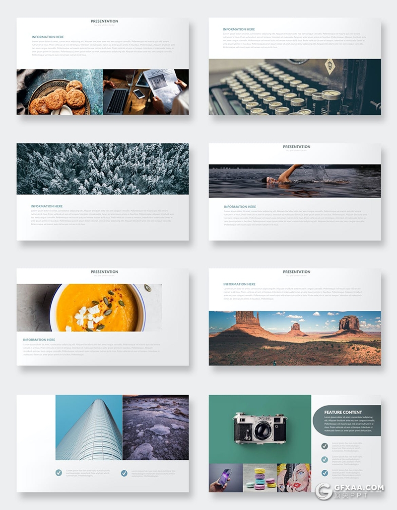 41页苹果Macbook平板电脑样机图片占位符PPT模板 - 顶尖PPT