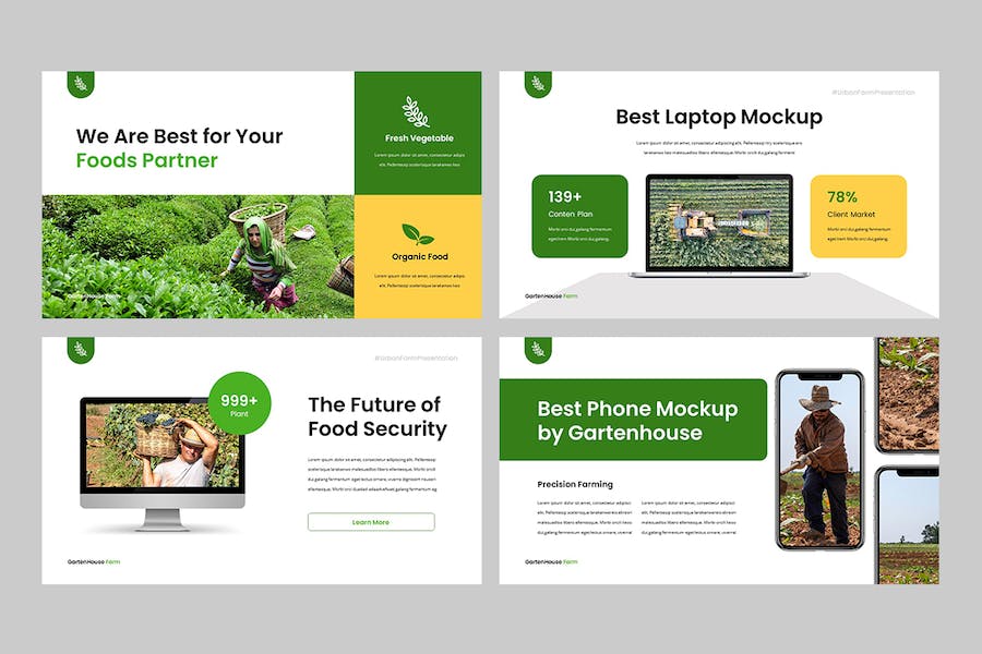 农业技术展示项目推介园艺产业keynote模板 - 顶尖PPT