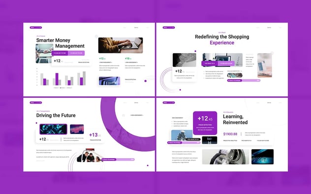 聚焦人工智能发展与演进主题PPT模板 - 顶尖PPT