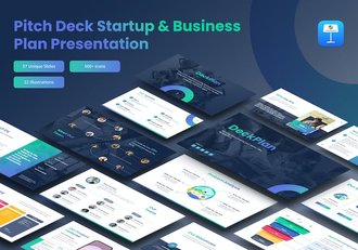 创业公司宣传商业合作业务计划团队介绍商务通用keynote模板 - 顶尖PPT