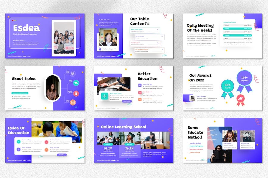 创意教育培训课程学习PPT模板 - 顶尖PPT