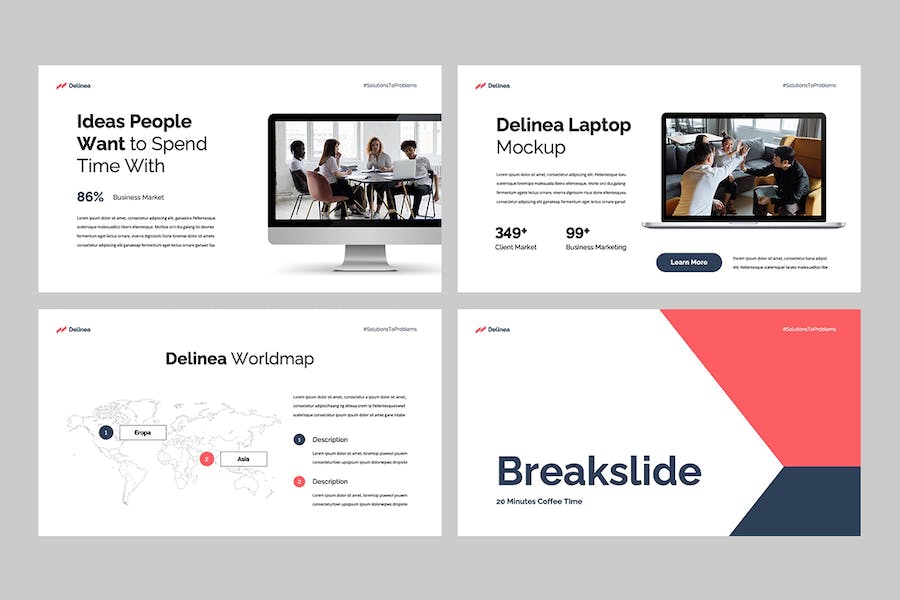 商务企业品牌推介宣传营销展示方案PPT模板 - 顶尖PPT