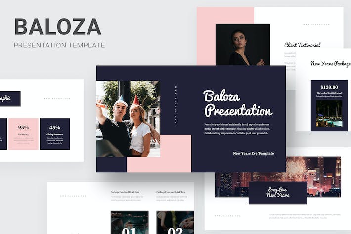 新年前夕营销推广活动运营方案Keynote模板 - 顶尖PPT