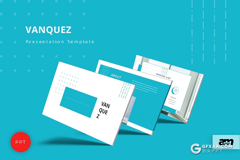 30页简约风格室内装修设计团队介绍案例展示PPT模板 - 顶尖PPT