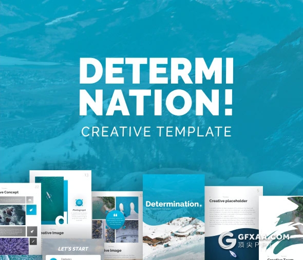 60页A4尺寸创意图形设计国外商务工作计划企业介绍多用途PPT模板11种主题配色 - 顶尖PPT