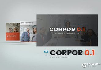 30页扁平化商务风格项目合作工作汇报多用途keynote模板3种主题配色 - 顶尖PPT