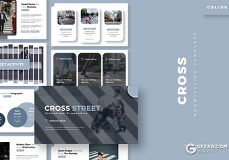30页国外极简文艺小清新风格多用途Google slides模板5种主题配色 - 顶尖PPT