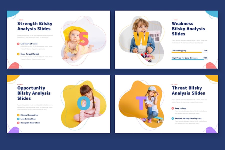 时尚儿童启蒙教育培训keynote模板 - 顶尖PPT