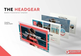 30页国外户外旅游度假摄影美图展示PPT模板5种主题配色 - 顶尖PPT