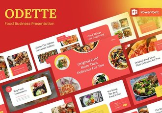 食品行业商业推广销售方案PPT模板 - 顶尖PPT