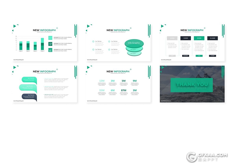 30页旅游度假旅游探险旅游景点风景介绍展示PPT模板5种主题配色 - 顶尖PPT