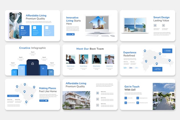 房地产广告宣传提案PPT模板 - 顶尖PPT