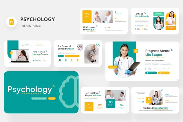 临床心理学研究PPT展示模板 - 顶尖PPT