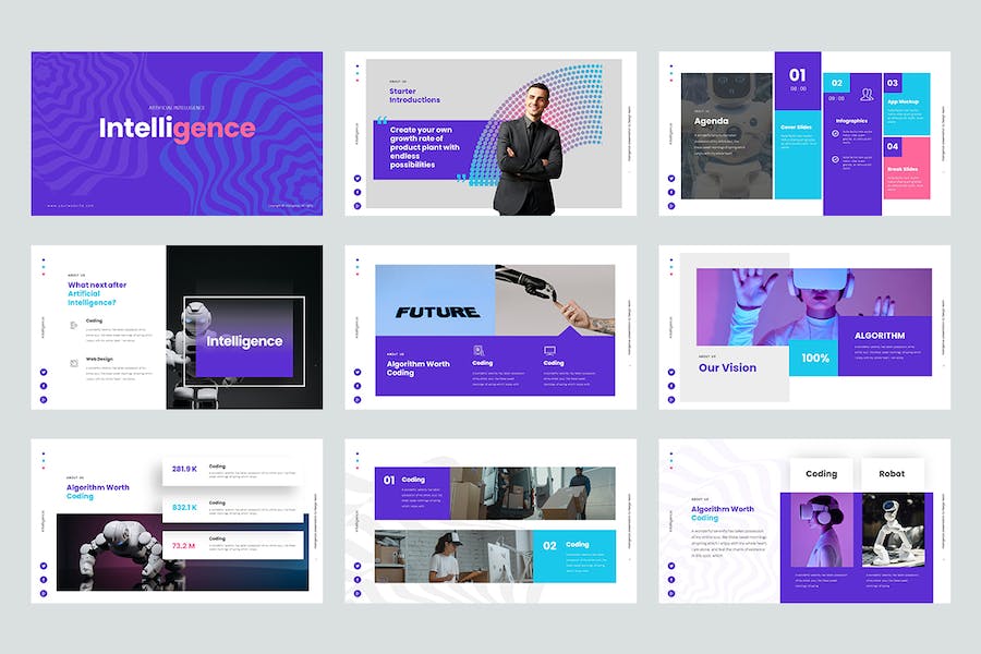 OpenClaw人工智能技术方案展示PPT模板 - 顶尖PPT