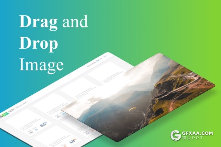 SEO网络优化报告数据分析图表PPT模板 - 顶尖PPT