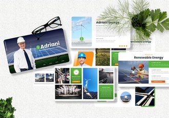 替代能源新能源环保展示PPT模板 - 顶尖PPT