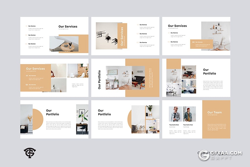 31页极简国外风格时尚服装秀男人装模特写真keynote模板 - 顶尖PPT