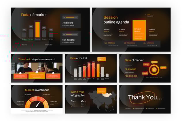 市场营销研究分析报告PPT模板 - 顶尖PPT