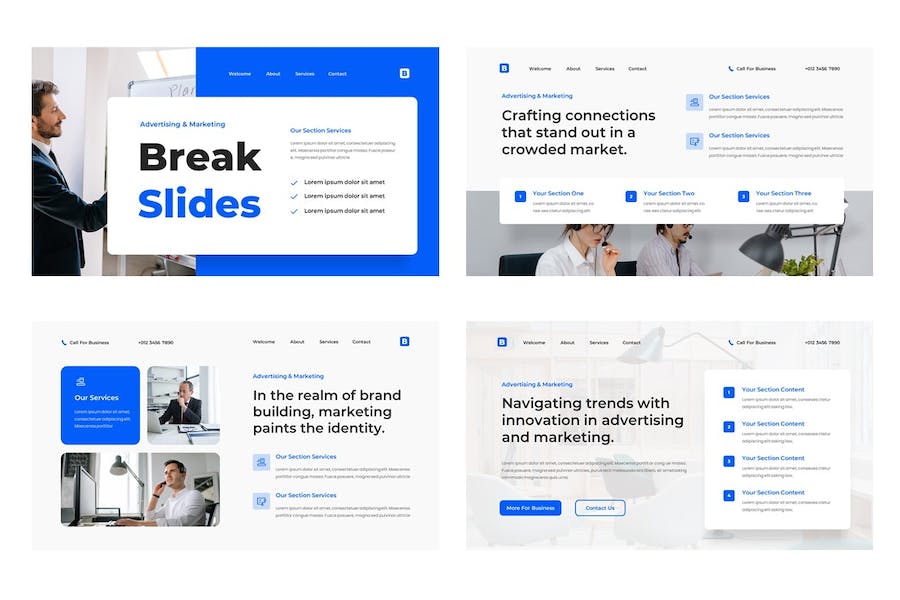 广告营销推广策略方案展示PPT模板 - 顶尖PPT