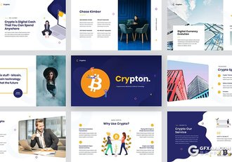 45页比特币虚拟货币宣传介绍企业介绍多用途PPT模板 - 顶尖PPT