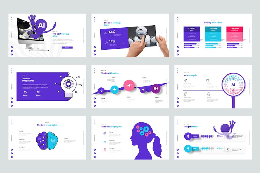 OpenClaw人工智能技术方案展示PPT模板 - 顶尖PPT
