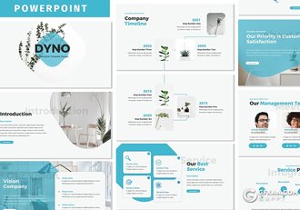 30页简约风格商务工作总结项目汇报多用途国外ppt模板5种主题配色 - 顶尖PPT
