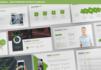 创意主题设计企业方案Keynote模板 - 顶尖PPT