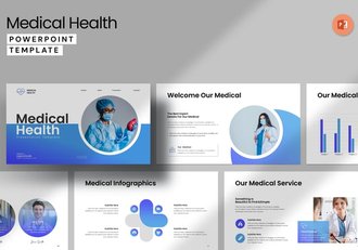 医疗健康病例分析治疗方案对比PPT模板 - 顶尖PPT