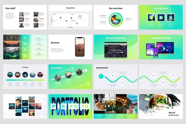 营销动画信息图形PPT模板 - 顶尖PPT