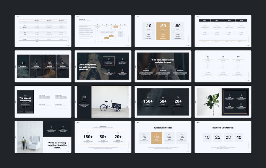 业务合作品牌展示PPT模板 - 顶尖PPT