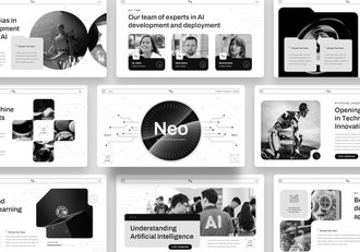 新型人工智能OpenClaw技术应用PPT模板 - 顶尖PPT