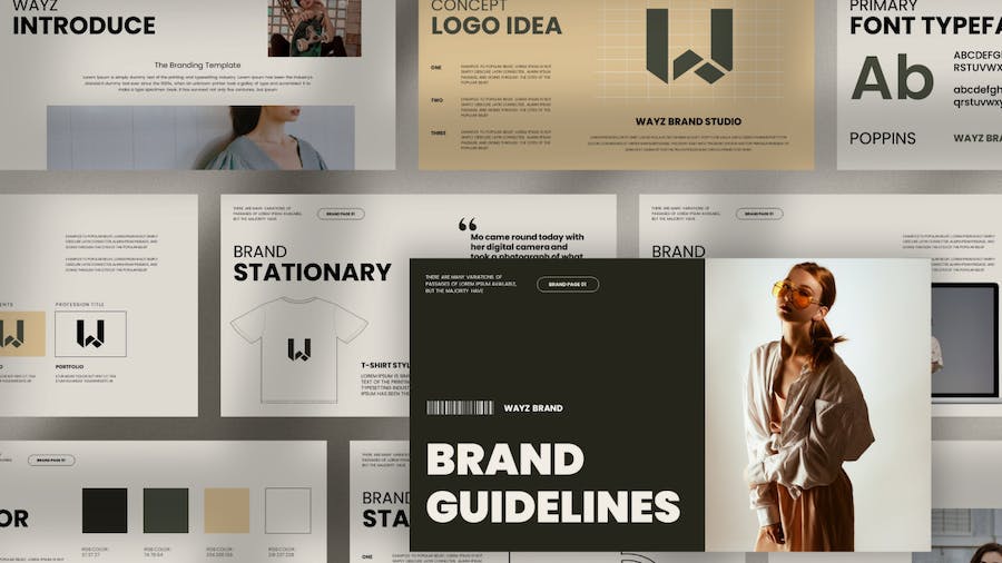 高级品牌指导方针Keynote主题演讲 - 顶尖PPT