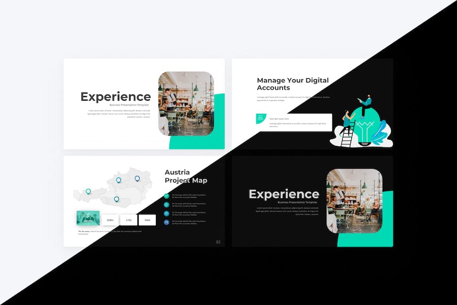 简约大气商务合作商业计划团队介绍通用keynote模板 - 顶尖PPT