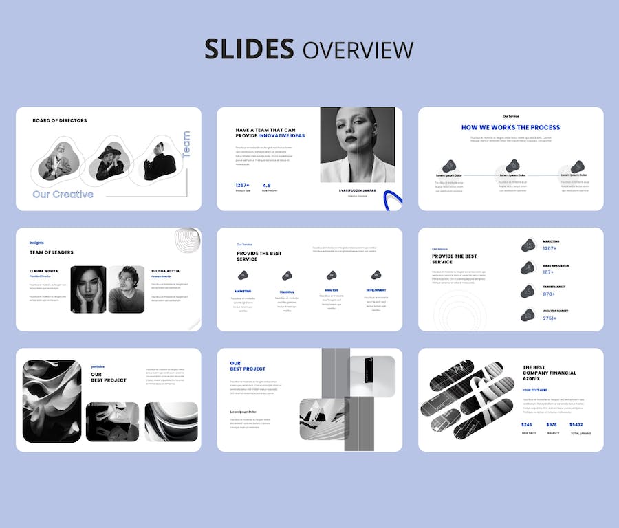 年度报告经营成果财务状况发展规划PPT模板 - 顶尖PPT