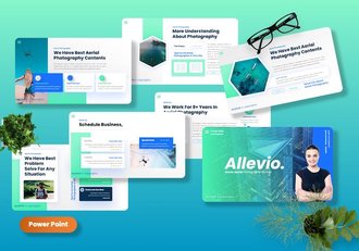 无人机航拍摄影技术应用PPT模板 - 顶尖PPT