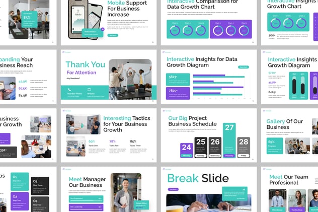 企业增长业绩提升策略PPT模板 - 顶尖PPT